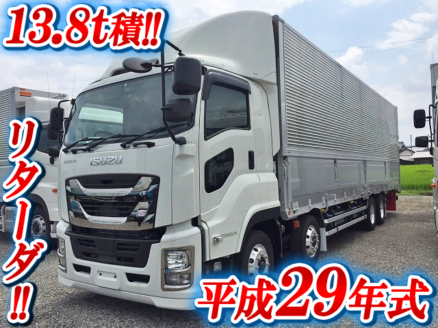 ISUZU Giga Aluminum Wing QKG-CYJ77B 2017 591km