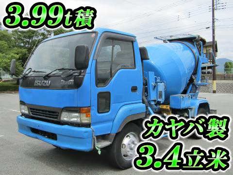 ISUZU Forward Juston Mixer Truck KK-NRR35C3 2003 152,715km