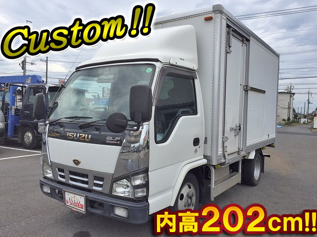 ISUZU Elf Aluminum Van PB-NKR81N 2004 244,890km