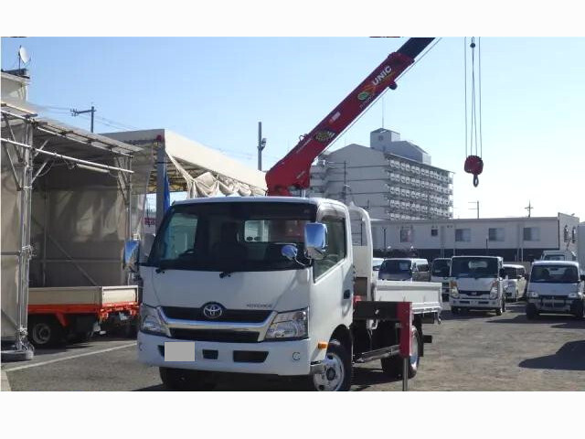 TOYOTA Toyoace Truck (With 3 Steps Of Cranes) TKG-XZU710 2019 112,509km