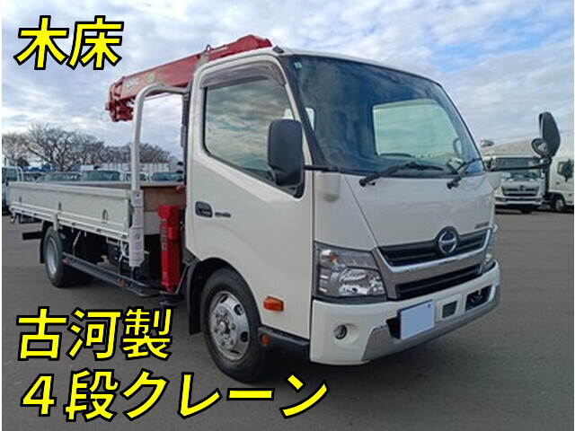 HINO Dutro Truck (With 4 Steps Of Cranes) TKG-XZU722M 2019 5,501km