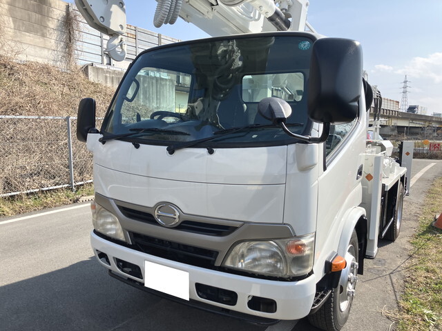 HINO Dutro Hole Digging & Pole Standing Cars TKG-XZU600F 2012 89,500km