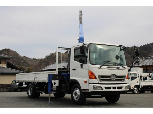 HINO Ranger Truck (With 3 Steps Of Cranes) TKG-FC9JKAP 2012 72,000km