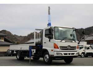 HINO Ranger Truck (With 3 Steps Of Cranes) TKG-FC9JKAP 2012 72,000km_1