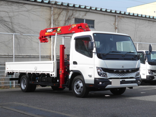 MITSUBISHI FUSO Canter Truck (With 5 Steps Of Cranes) 2RG-FEB80 2025 652km
