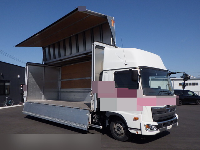 HINO Ranger Aluminum Wing 2PG-FD2ABA 2018 408,795km_1