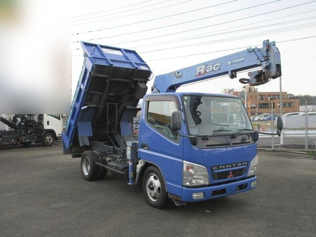 MITSUBISHI FUSO Canter Dump (With Crane) PA-FE73DC 2006 104,014km