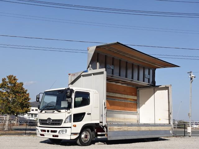 HINO Ranger Aluminum Wing TKG-FD9JLAG 2014 351,000km