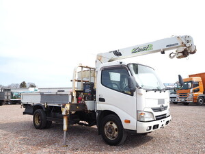 HINO Dutro Truck (With 3 Steps Of Cranes) TKG-XZU695M 2015 215,386km_1
