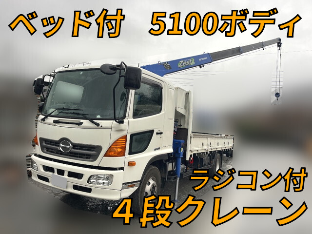HINO Ranger Truck (With 4 Steps Of Cranes) TKG-FD9JKAA 2016 68,539km
