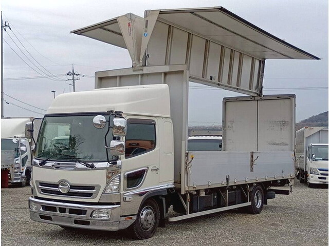 HINO Ranger Aluminum Wing TPG-FD7JLAG 2017 812,707km