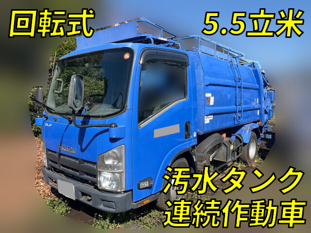 ISUZU Elf Garbage Truck BKG-NMR85N 2010 101,013km_1