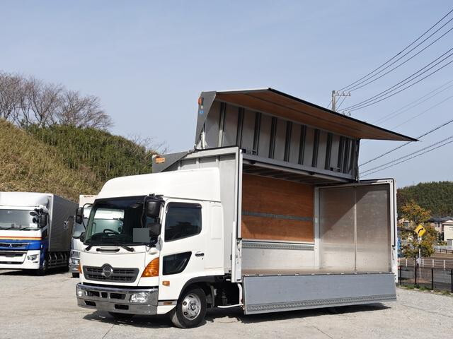 HINO Ranger Aluminum Wing TPG-FD7JLAG 2017 1,007,000km