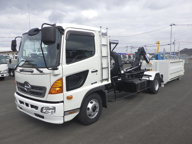 HINO Ranger Container Carrier Truck TKG-FD9JJAA 2015 178,000km