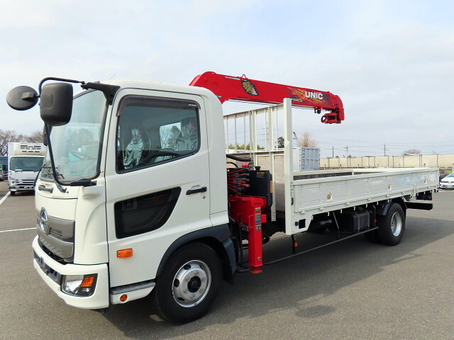 HINO Ranger Truck (With 4 Steps Of Cranes) 2KG-FC2ABA 2018 48,000km