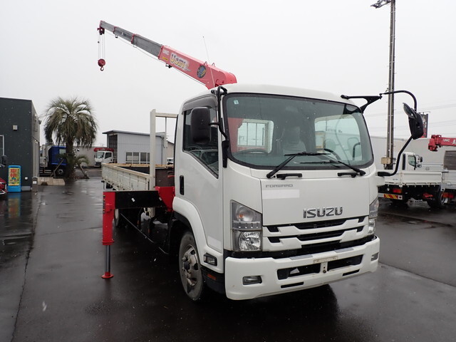ISUZU Forward Truck (With 4 Steps Of Cranes) TKG-FRR90S1 2016 49,500km