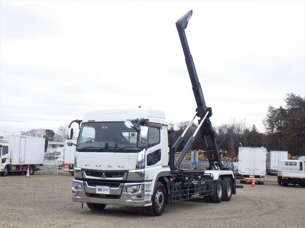 MITSUBISHI FUSO Super Great Container Carrier Truck 2PG-FV70HZ 2018 485,000km