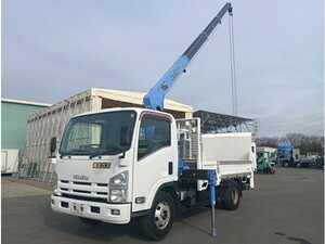 ISUZU Elf Truck (With 4 Steps Of Cranes) SKG-NPR85YN 2013 121,801km_1