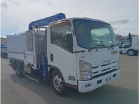 ISUZU Elf Truck (With 4 Steps Of Cranes) SKG-NPR85YN 2013 121,801km_3