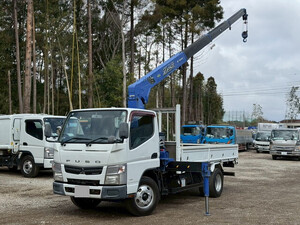 MITSUBISHI FUSO Canter Truck (With 4 Steps Of Cranes) TKG-FEA50 2014 37,296km_1