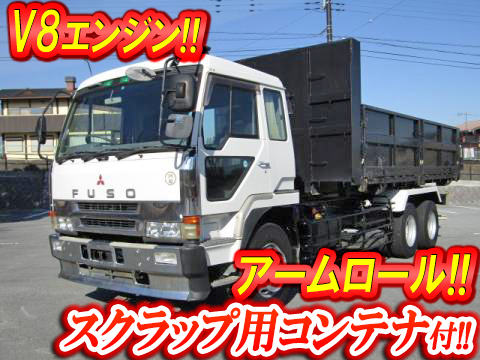 MITSUBISHI FUSO Great Arm Roll Truck KC-FU419PZ 1996 507,000km