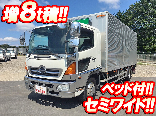 HINO Ranger Aluminum Van ADG-FE7JLWA 2006 585,876km