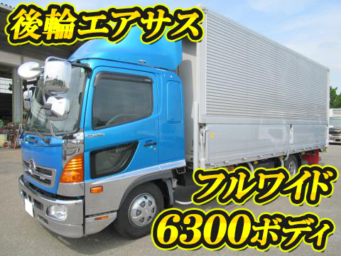 HINO Ranger Aluminum Wing TKG-FD9JLAG 2013 317,569km