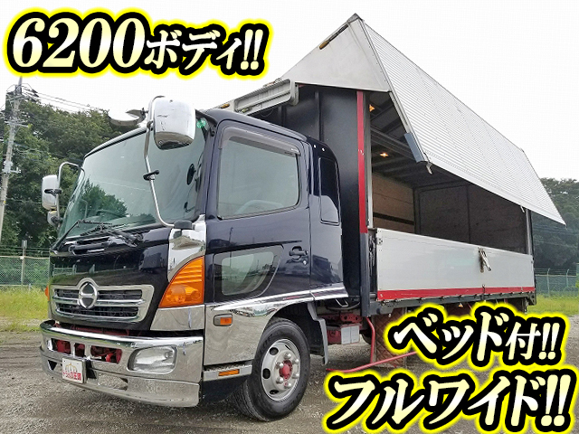 HINO Ranger Aluminum Wing PB-FD7JLFA 2004 746,548km