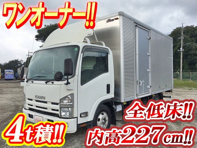 ISUZU Elf Aluminum Van PKG-NPR75N 2008 61,781km