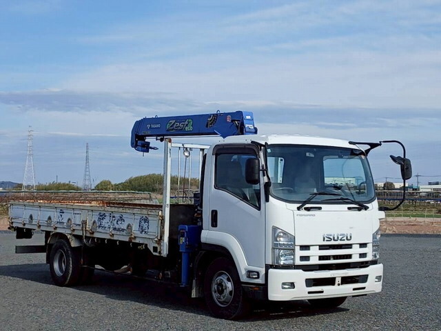 ISUZU Forward Truck (With 4 Steps Of Cranes) TKG-FRR90S2 2013 113,000km_1