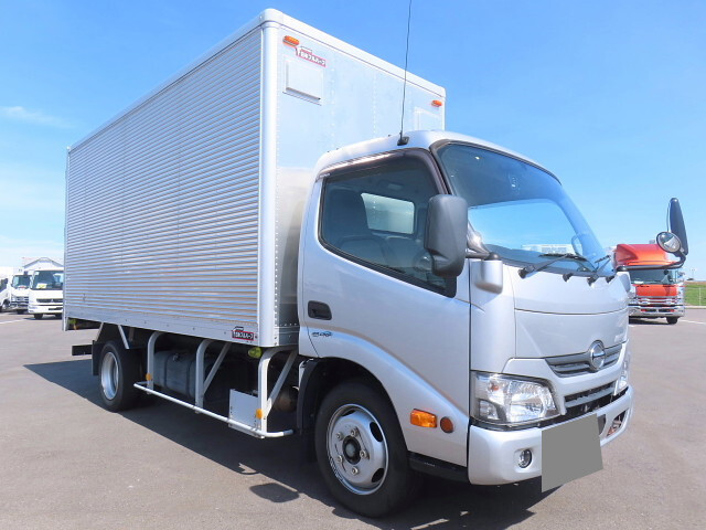 HINO Dutro Aluminum Van TKG-XZU655M 2017 74,000km