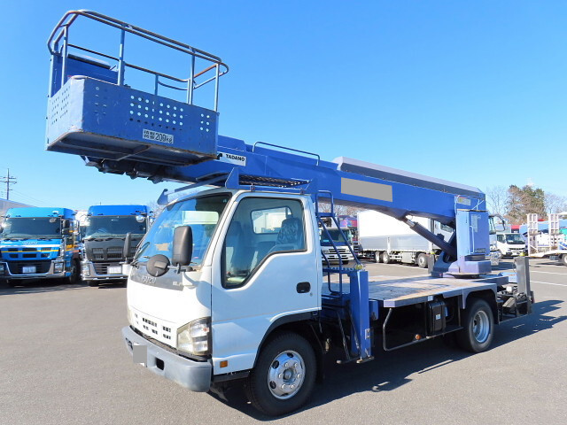 ISUZU Elf Cherry Picker PA-NPR81N 2007 38,000km