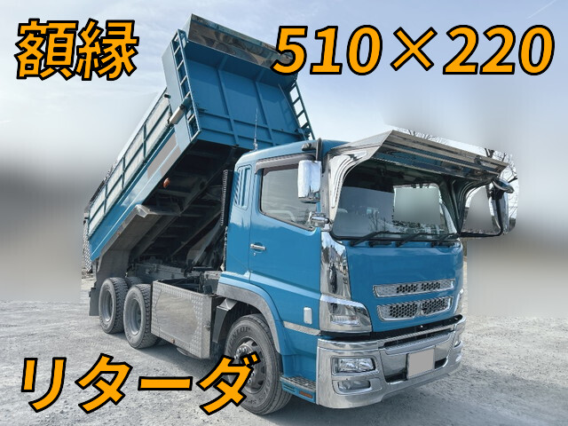 MITSUBISHI FUSO Super Great Dump QPG-FV60VX 2017 448,027km_1