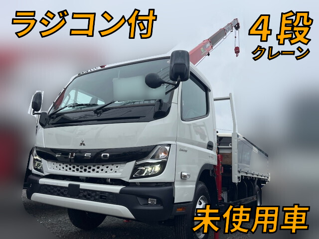 MITSUBISHI FUSO Canter Truck (With 4 Steps Of Cranes) 2PG-FEB80 2023 809km