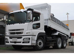 MITSUBISHI FUSO Super Great Dump QKG-FV50VX 2013 597,642km_1