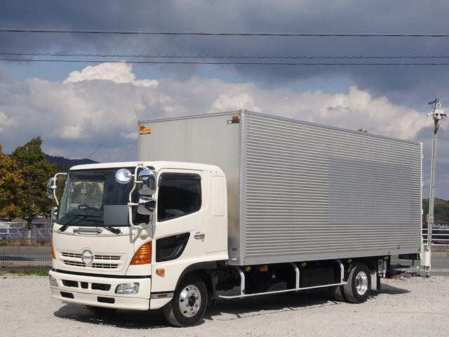 HINO Ranger Aluminum Van TKG-FD9JLAA 2013 333,000km