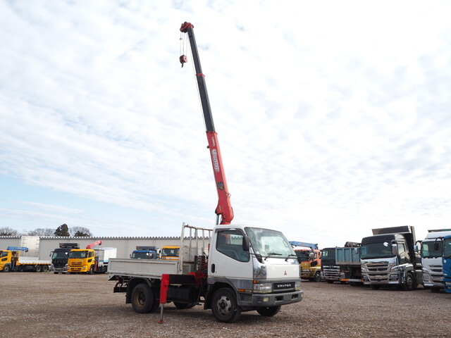 MITSUBISHI FUSO Canter Truck (With 3 Steps Of Cranes) KK-FE63EC 2001 170,209km