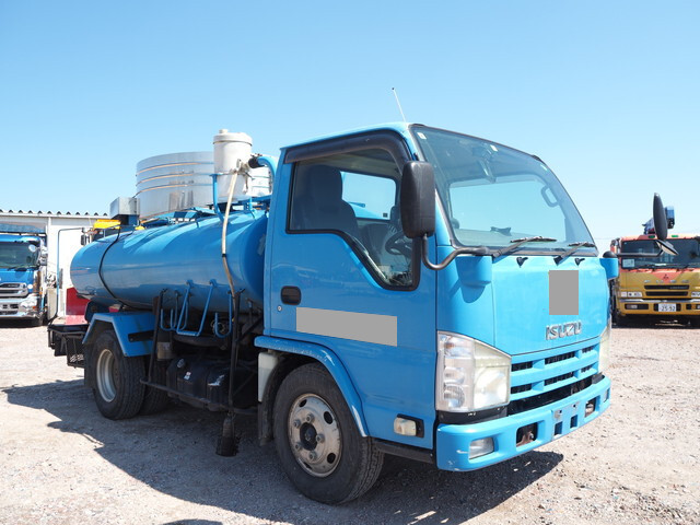 ISUZU Elf Vacuum Truck TKG-NKR85N 2013 113,661km