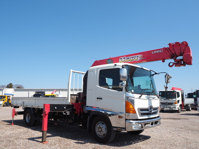 HINO Ranger Truck (With 6 Steps Of Cranes) PB-FD8JLFA 2004 232,803km