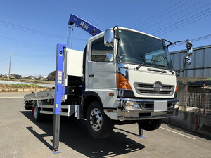 HINO Ranger Self Loader (With 3 Steps Of Cranes) BDG-FJ7JKWA 2009 202,699km_1