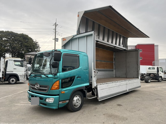 HINO Ranger Aluminum Wing TKG-FD9JLAA 2014 485,002km