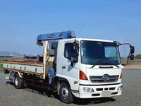 HINO Ranger Truck (With 4 Steps Of Cranes) TKG-GD7JLAA 2012 283,400km_3