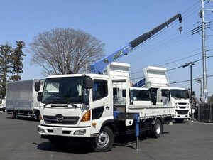 HINO Ranger Truck (With 4 Steps Of Cranes) TKG-FC9JKAP 2012 67,804km_1