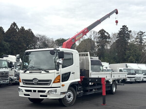 HINO Ranger Truck (With 4 Steps Of Cranes) QKG-FE7JPAA 2016 343,076km_1