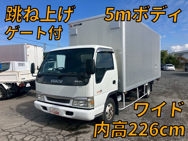 ISUZU Elf Aluminum Van KR-NPR81PAV 2004 124,659km_1