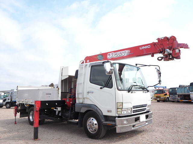 MITSUBISHI FUSO Fighter Truck (With 6 Steps Of Cranes) KK-FK61FG 2004 328,358km