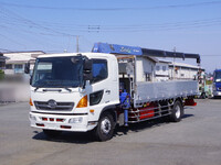 HINO Ranger Truck (With 4 Steps Of Cranes) QKG-FE7JMAA 2012 385,000km_3