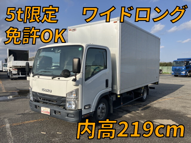 ISUZU Elf Aluminum Van TPG-NNR85AN 2019 196,203km