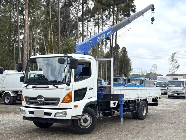 HINO Ranger Truck (With 4 Steps Of Cranes) TKG-FC9JKAP 2013 36,411km
