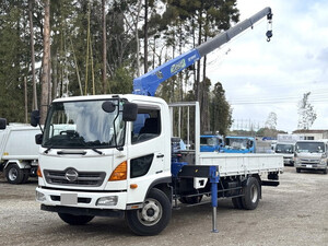 HINO Ranger Truck (With 4 Steps Of Cranes) TKG-FC9JKAP 2013 36,411km_1